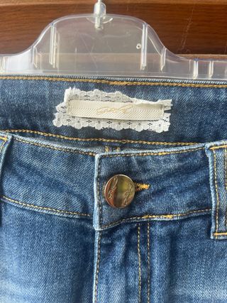 Jeans Donna Tg 29 - Blu - Nuovo