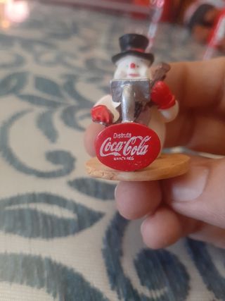 Figura navideña de Coca-Cola
