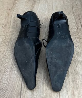 Zapatos Nullitas negros - tacón