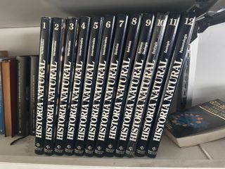 Enciclopedia historia natural 12 tomos nueva.