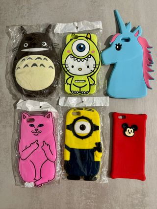 Custodie in silicone 3D per iPhone 6 Plus