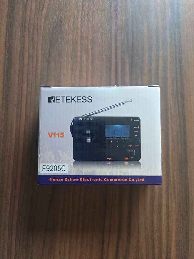 Radio Retekess V115 AM/FM/USB/SD