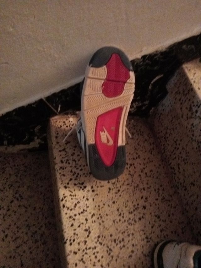 Sneakers Nike bianche e blu