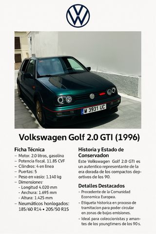 Golf mk3 gti 25 aniversario...
