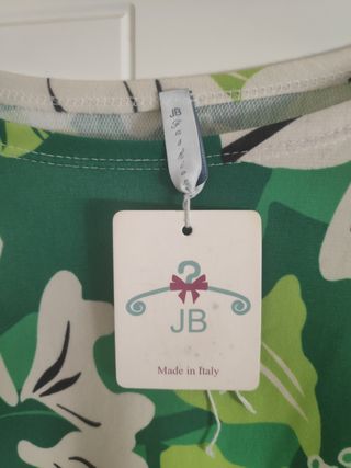 Blusa JB - Verde y Blanca