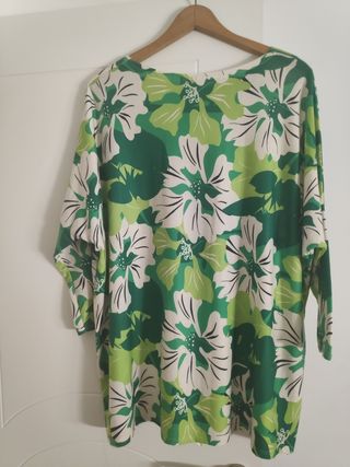 Blusa JB - Verde y Blanca