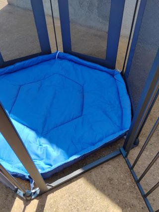 Parque infantil hexagonal plegable