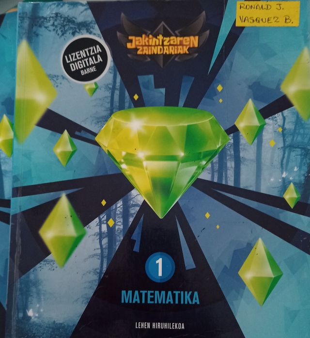 MATEMATIKA 9788491066446 en buen estado 3 libros