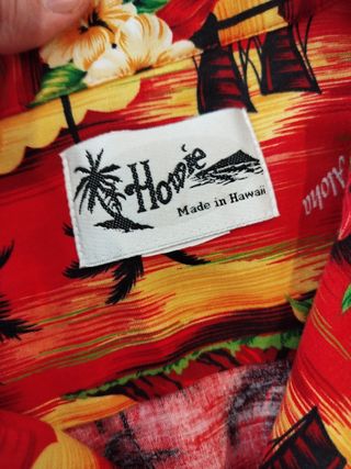 Camisa hawaiana M