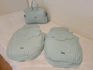 Sacos carrito bebé - 2uds + bolso