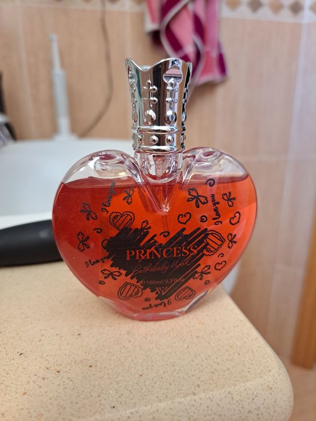 Perfume Princess - Rojo y Plata