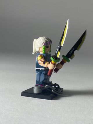 Uzui Tengen - Figurine Type Lego Demon Slayer 