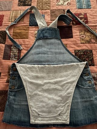 Peto vaquero Stradivarius azul