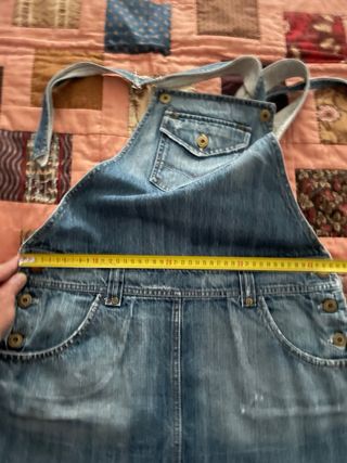 Peto vaquero Stradivarius azul