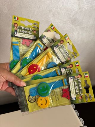 Braccialetti Citronella-Andiroba x5