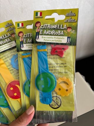 Braccialetti Citronella-Andiroba x5