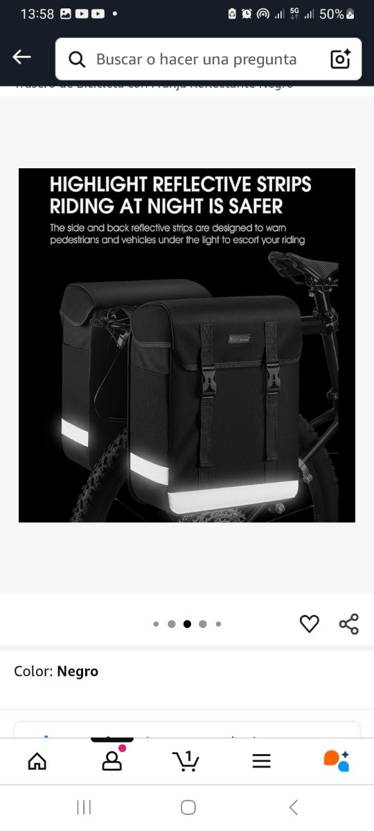 Alforjas Bicicleta - 2 Unidades