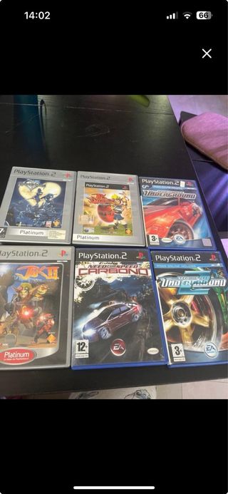 6 Juegos PlayStation 2