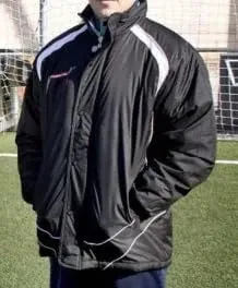 Chaqueta Anorak Negra Futsal XL