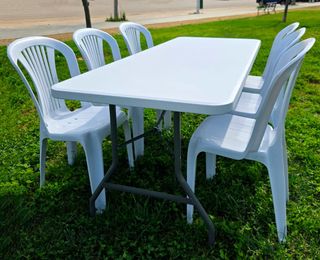 Silla plástico blanca eventos