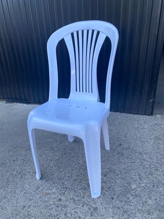 Silla plástico blanca eventos