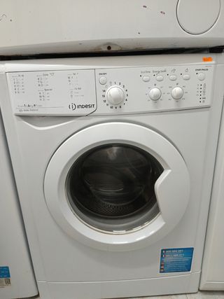 Lavadora Indesit 6kg - Blanca