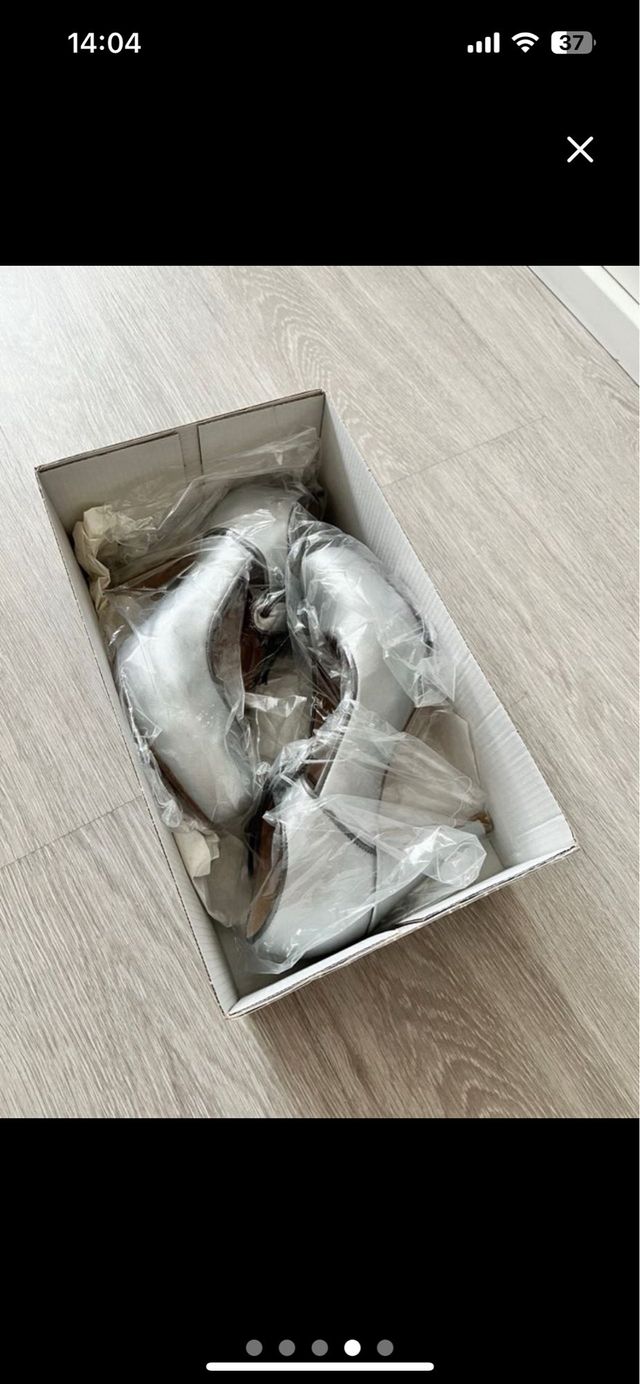 Tacones plata - Zapatos mujer