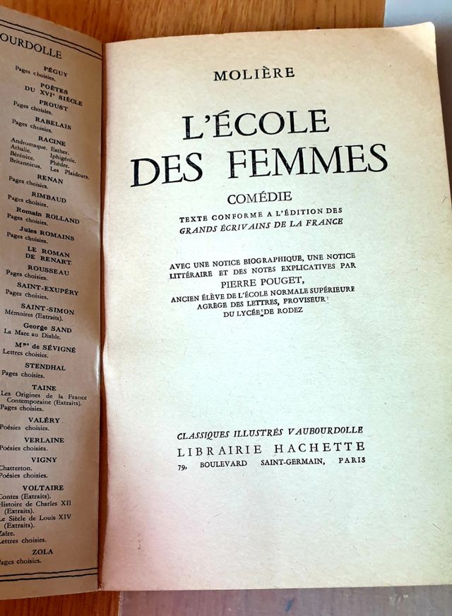 L'école des femmes