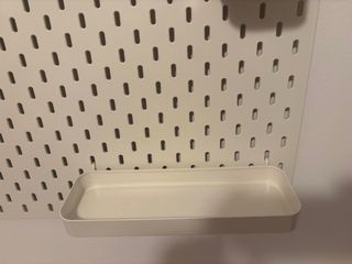 Panel perforado IKEA beige