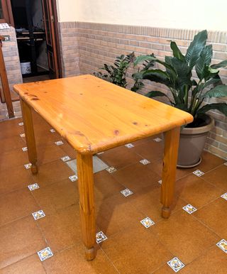 Mesa madera maciza