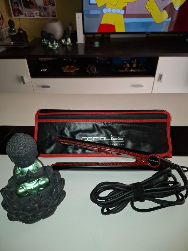 Plancha pelo Corioliss - Negra/Roja