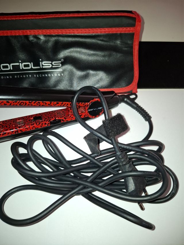 Plancha pelo Corioliss - Negra/Roja