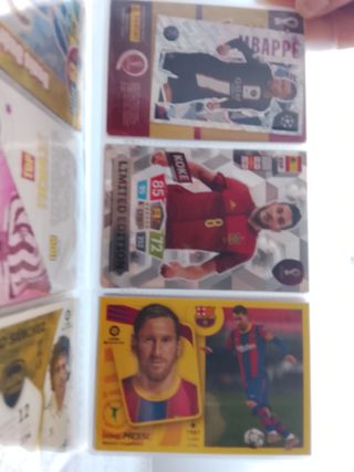 62 Cromos Fútbol: Superhéroes, Leyenda, Oro.