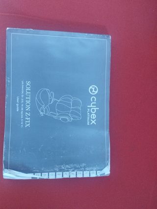 Silla coche Cybex grupo 2-3 roja