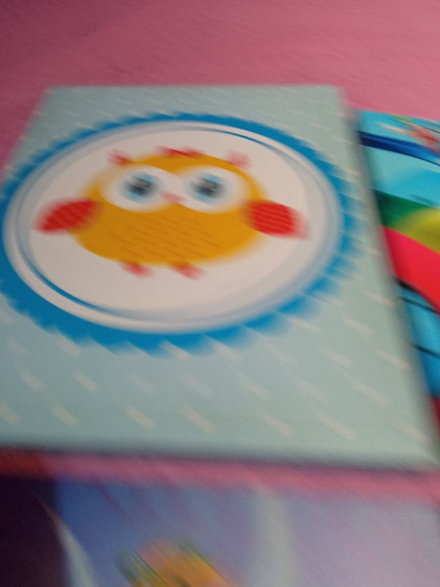 4 Cuadros infantiles Disney