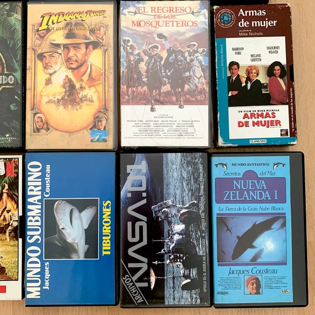 PELICULAS VHS CINTAS ORIGINALES
