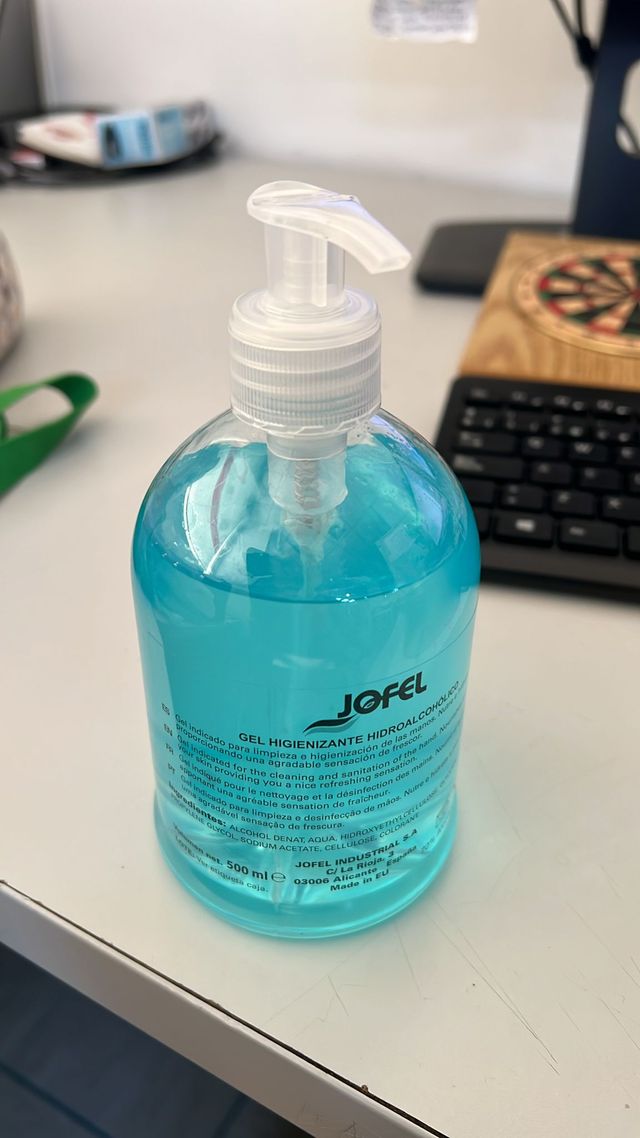 Gel igienizzante Jofel 500ml