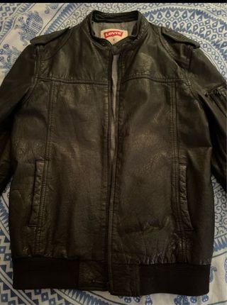 Chaqueta Levi's cuero negra - M