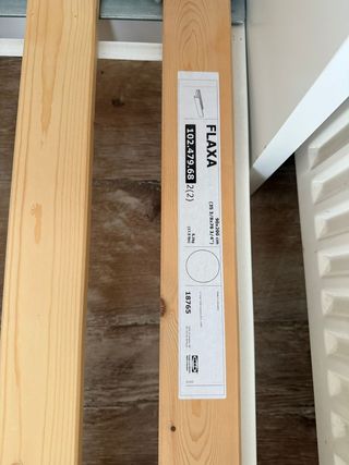 Estructura cama Ikea blanca