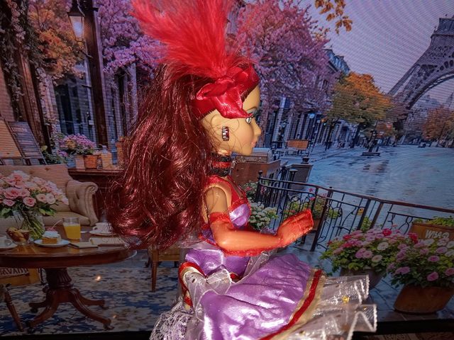 Bambola Barbie Brand Vestito Can Can francese