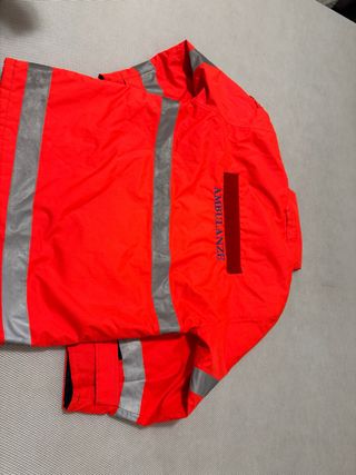 Giaccone antincendio rosso