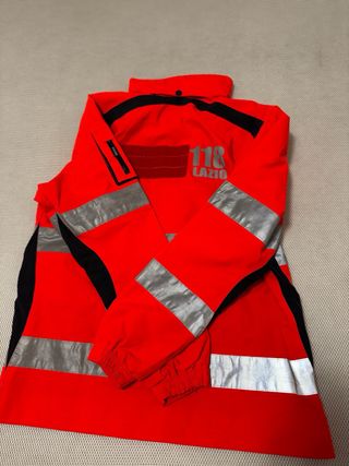 Giacca antinfortunistica rossa