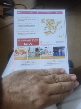 Caja regalo cofre vip spa & relax para dos 