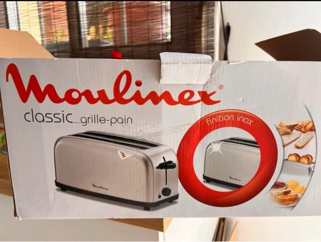 Tostadora Moulinex Acero Inoxidable
