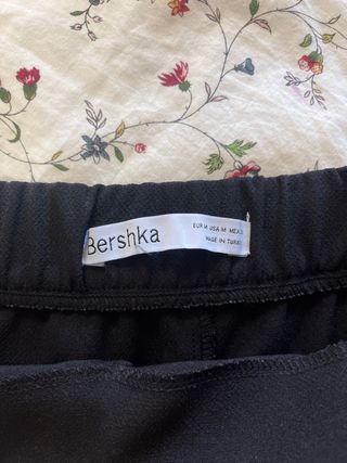 Falda pantalón negra