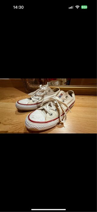 Converse blancas 36