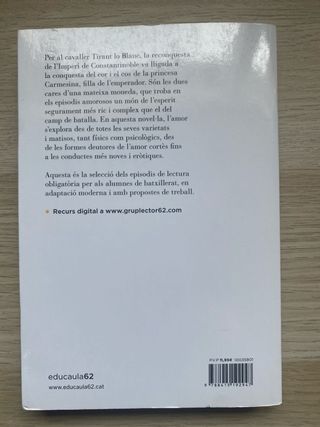Tirant lo Blanc. Episodis amorosos. Text adapta...