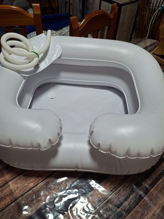 Hinchable para Lavabo Baño Ayuda a Lavar el Cabell