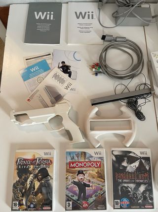 Pack Wii completa + juegos