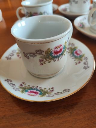 Servizio caffè vintage 6 tazzine